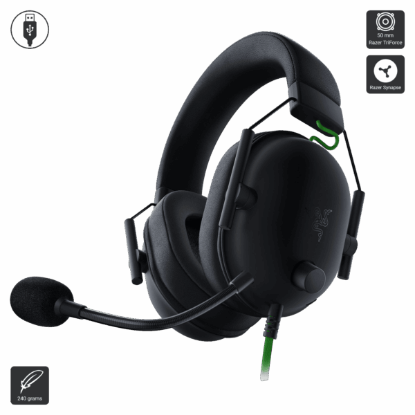 Razer blackshark v2x black