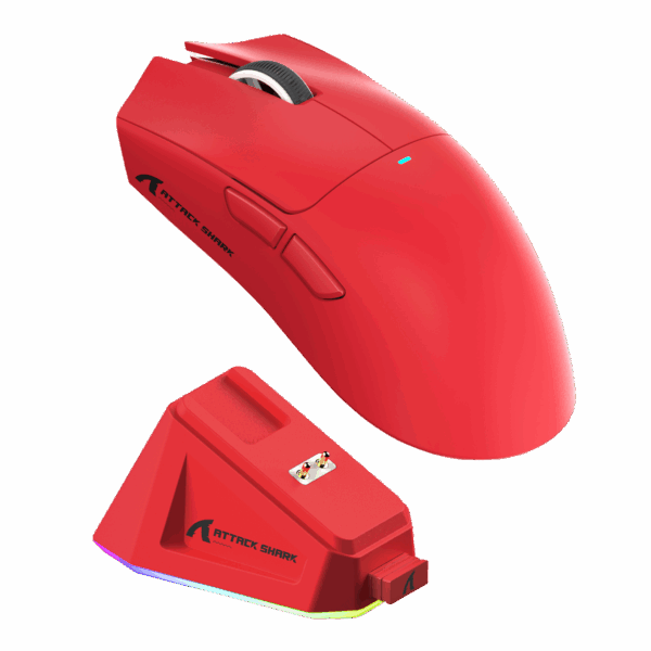ATTACK SHARK X11 Red Wireless