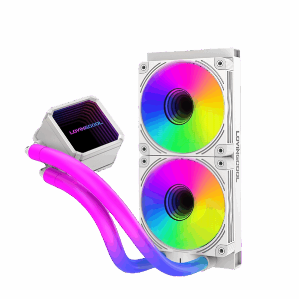 Loving cool liquid lc-240-i RGB white
