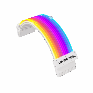 loving cool 24Pin RGB Extension white