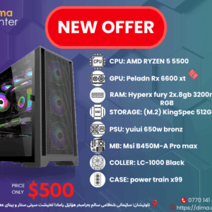 PC BUILD OFFER RX 6600XT & AMD RYZEN 5 5500