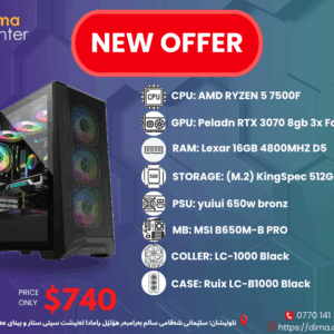 PC BUILD OFFER RTX 3070 & AMD RYZEN 5 7500F