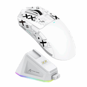 ATTACK SHARK X11 White Wireless