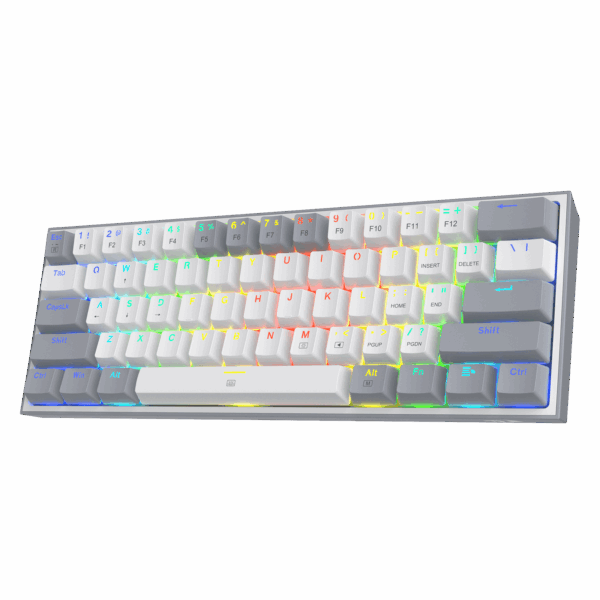 Redragon fizz k617 white Rainbow