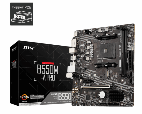 msi B550M-A PRO